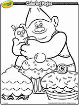 Coloring Pages Dreamworks Trolls Printable Color Print Getcolorings sketch template