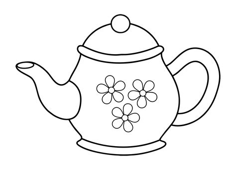 printable teapot images printable word searches