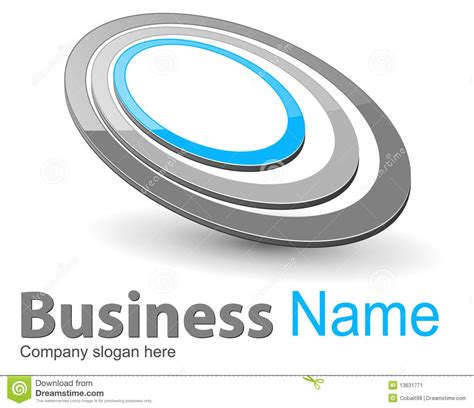 logo business stock vector illustration  circles