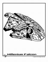 Falcon Wars Star Millennium Millenium Coloring Pages Ships Cartoon Dessins Dessin Coloriage Sheets Faucon Drawing Stencil Jr Visit Quilt Getdrawings sketch template