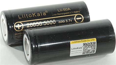 testreview  liitokala inr  mah black rechargeable batteries