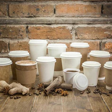 compostable coffee cups branded  redbows