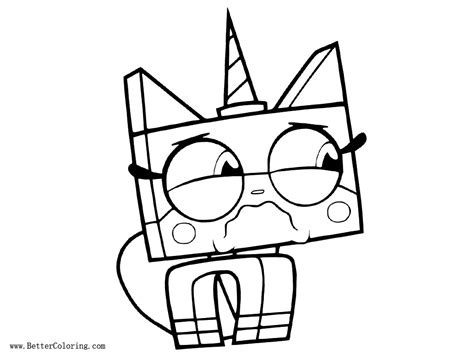 unikitty coloring pages  coloringpages