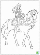 Barbie Coloring Pages Pony Sisters Tale Coloriage Her Cheval Horse Colouring Dessin Majesty Colorier Color Dinokids Kids Coloriages Mermaid Un sketch template