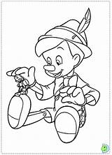 Pinocchio Coloring Pages Cricket Jiminy Disney Drawing Dinokids Conscience Library Clipart Print Close Coloringdisney Template sketch template