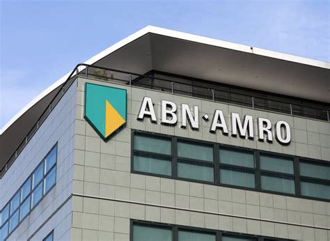 abn amro bank   netherlands editorial stock photo image  company business