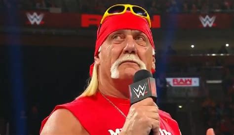 Hulk Hogan Returns To Wwe Raw And Cuts An Old School Promo On Mean Gene