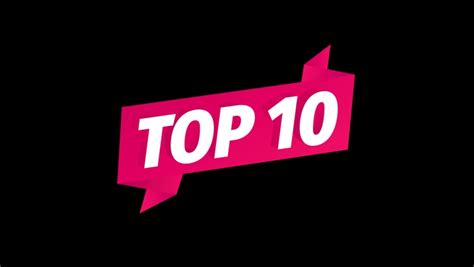 top   ten chart stock footage video  royalty