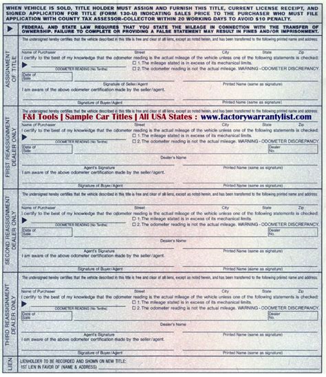 texas car title  california vehicle registration register