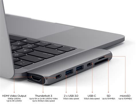 usb  hub   macbook pro  touch bar