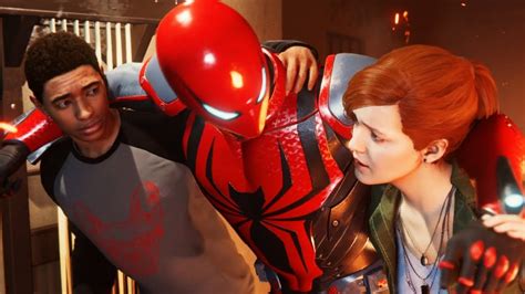 Saving Aunt May And Miles Spider Man Ps4 Gameplay Part