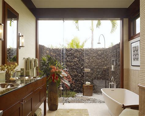 23 outdoor bathroom ideas to inspire your at home oasis