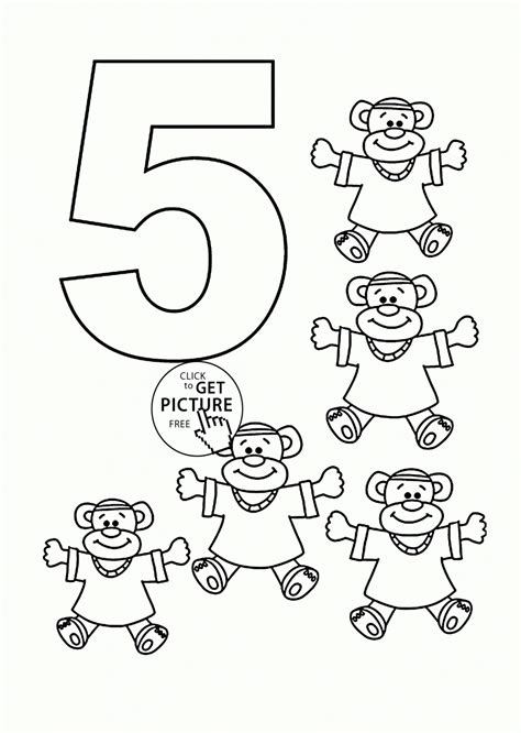 printable colored numbers   coloring pages numbers    number