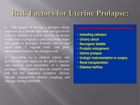 Uterine Prolapse Symptoms And Diagnosis