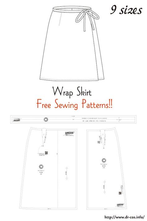 wrap skirt  sewing patterns skirt patterns sewing sewing