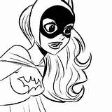 Pages Batgirl Coloring Getcolorings Batman Dc Comic sketch template