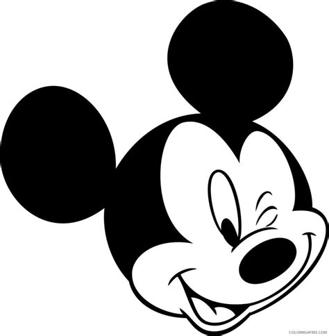 mickey mouse coloring pages  toddlers coloringfree coloringfreecom