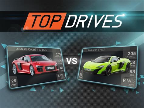 top drives car cards racing requirements  cryds daily