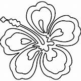 Hawaiian Hibiscus Lei Moana Sheets Luau Theme Entitlementtrap Getcolorings Clipartmag sketch template