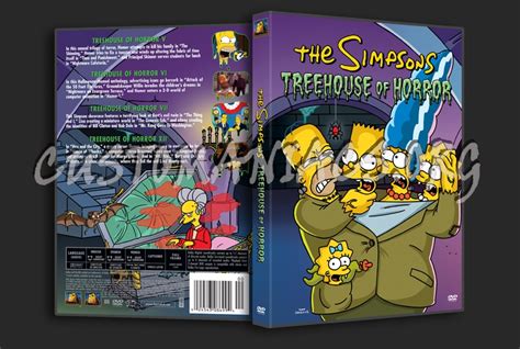 The Simpsons Treehouse Of Horror Dvd Cover Dvd Covers