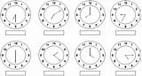 Clasa Unitati Masura Timp Didactic Proiect Ceasul Indicate Matematica Orele sketch template