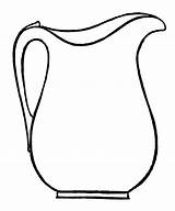 Clip Pitcher Vintage Choose Board Coloring Clipart sketch template