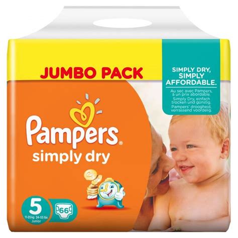 pampers simply dry jumbo pack  pack size  approved food