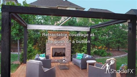 shadefx retractable canopies youtube