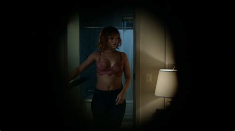 rihanna nude shower as marion crane from bates motel scandal planet