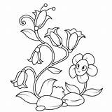 Coloring Flower Pages Kids Book Character Funny Colouring Bellflowers Printable Pk Buyon Flowers Click Peaksel Books Adult Color Bell sketch template