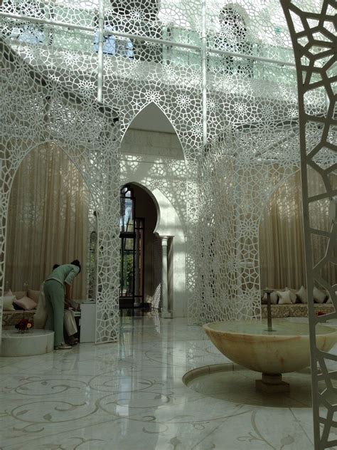 royal mansour spa royal hotel spa bathtub interior design