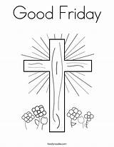 Coloring God Good Pages Friday Faithful Cross Print Printable Twistynoodle Color Kids Christian Bible Easter Flowers Jesus Adults Built California sketch template