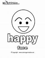 Coloring Happy Face Adjectives Pages Printable Kids English Smiley Faces Feelings Color Adjective Coloringprintables Activities Feeling Emotions Crafts Emotion Preschool sketch template
