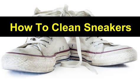 clever ways  clean sneakers