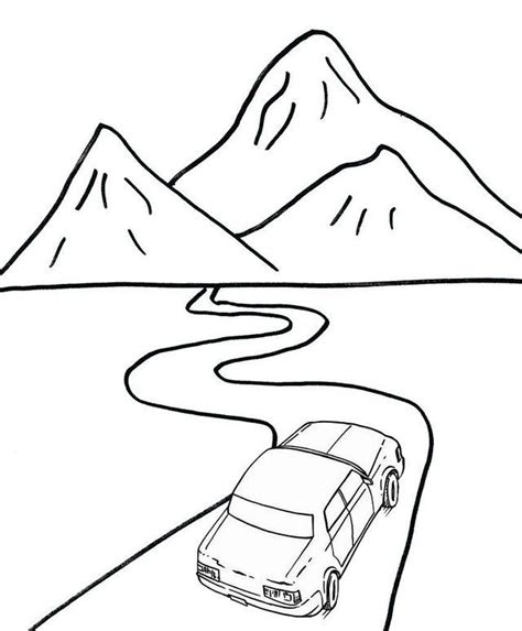 stunning road coloring pages coloring pages coloring book pages