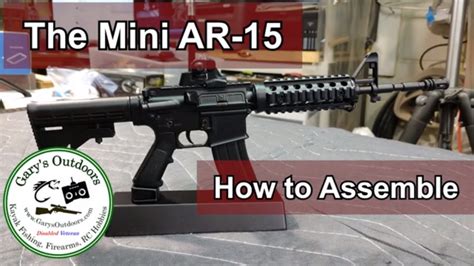 mini ar  rifle mini model    assemble ep   youtube