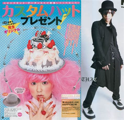 Kera Magazine Japanese Street Style Hats Punk Fedoras Flower And Lace