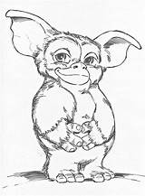 Gizmo Gremlins Drawings Colouring Sketches Leonhardt Th08 Ouvrir sketch template