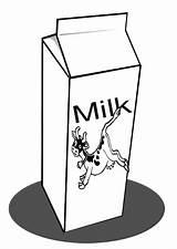 Milk Coloring Colouring Kids Carton Cow Clipart Colour Pages Clip Anycoloring sketch template