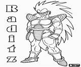 Raditz Drac Saiyajin Saiyan Goku Vegeta Dragonball Kolorowanki Radits Kleurplaten Colorirgratis Velho Irmão sketch template