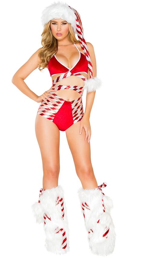 strappy santa sexy christmas costumes popsugar love