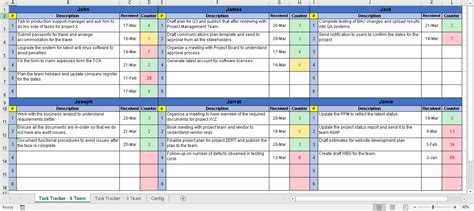 Excel Templates Simple Excel Task Tracker With Sla