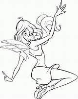 Coloring Winx Pages Bloom Club Fairy Colouring Blum Sirenix Print Popular Hellokids Coloringtop sketch template