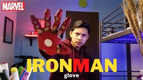 ironman glove  easy step diy cardboard youtube