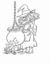 Witch Coloring Wicked Printable Getdrawings sketch template