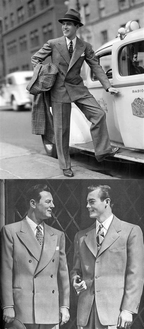 Mens Fashion 1940s 1 Habiliments 1940s Mens Fashion Mens Fashion