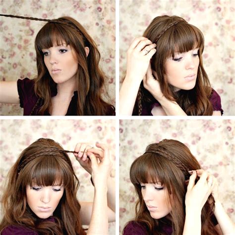 Tutorial Model Kepang Rambut Bando Modern Model Rambut