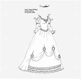 Dresses Clipart Masquerade Gown Coloring Princess Costume Pages Pngkit sketch template