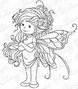 Stamps Summer Whimsy Fairy Wee Coloring Pages Diestodiefor Sylvia Zet Whimsystamps Rubber Digi Adult sketch template