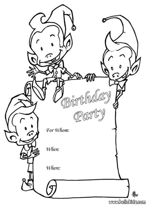 sprite birthday party invitation coloring pages hellokidscom